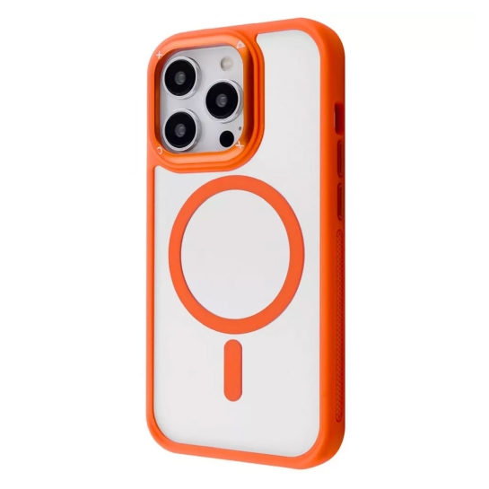 Чохол Proove Clear Essence Case with Magnetic Ring for iPhone 15 Pro Orange - ціна, характеристики, відгуки, розстрочка, фото 1
