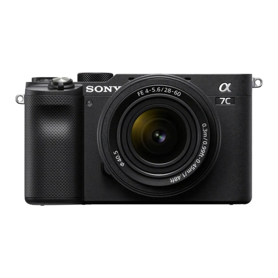 Фотоаппарат со сменным объективом Sony Alpha a7C Kit 28-60mm Black (ILCE7CLB)