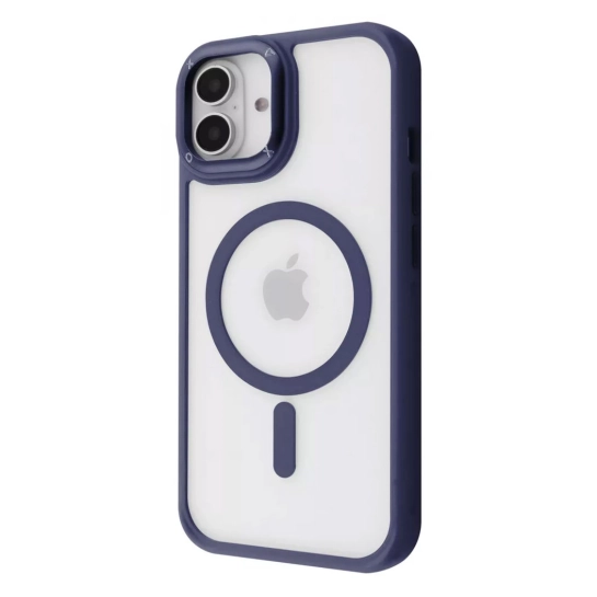 Чехол Proove Clear Essence Case with Magnetic Ring for iPhone 16 Midnight Blue