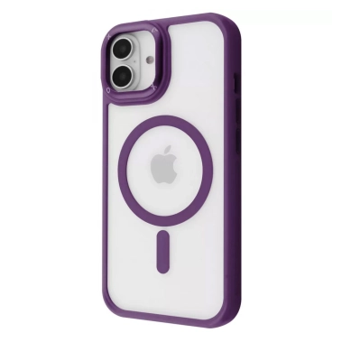 Чохол Proove Clear Essence Case with Magnetic Ring for iPhone 16 Deep Purple - цена, характеристики, отзывы, рассрочка, фото 1