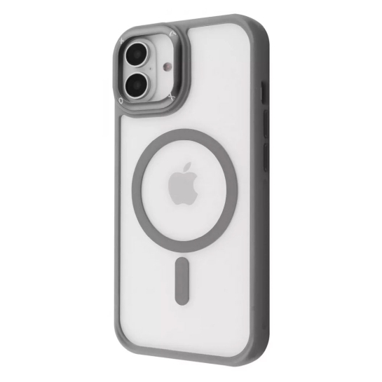 Чохол Proove Clear Essence Case with Magnetic Ring for iPhone 16 Gray - ціна, характеристики, відгуки, розстрочка, фото 1