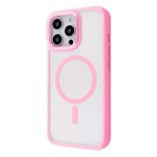 Чехол Proove Clear Essence Case with Magnetic Ring for iPhone 16 Pro Max Pink Sand