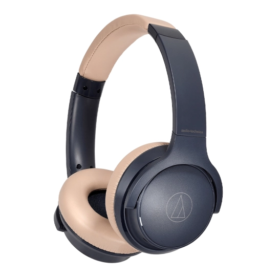 Беспроводные наушники Audio-Technica ATH-S220BT Navy/Beige
