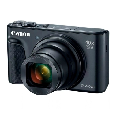Фотоаппарат Canon PowerShot SX740 HS Black (2955C012) - цена, характеристики, отзывы, рассрочка, фото 1