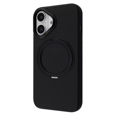 Чохол Proove Reinforce Case with Magnetic Ring for iPhone 16 Black - цена, характеристики, отзывы, рассрочка, фото 1