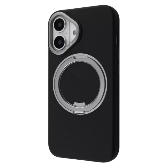Чохол Proove Reinforce Case with Magnetic Ring for iPhone 16 Gray - ціна, характеристики, відгуки, розстрочка, фото 1