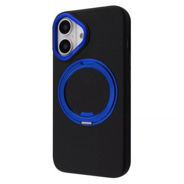 Чехол Proove Reinforce Case with Magnetic Ring for iPhone 16 Blue - цена, характеристики, отзывы, рассрочка, фото 1
