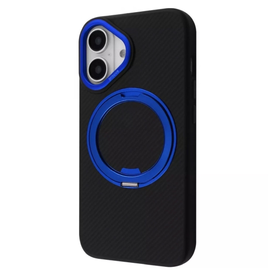 Чохол Proove Reinforce Case with Magnetic Ring for iPhone 16 Blue - ціна, характеристики, відгуки, розстрочка, фото 1