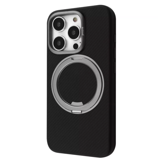 Чехол Proove Reinforce Case with Magnetic Ring for iPhone 16 Pro Gray