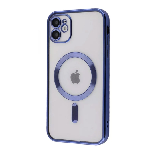 Чохол Metal Matte Case with Magnetic Ring for iPhone 11 Sierra Blue - ціна, характеристики, відгуки, розстрочка, фото 1