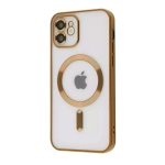 Чохол Metal Matte Case with Magnetic Ring for iPhone 12/12 Pro Gold