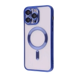 Чохол Metal Matte Case with Magnetic Ring for iPhone 13 Pro Midnight Blue