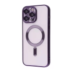 Чохол Metal Matte Case with Magnetic Ring for iPhone 13 Pro Deep Purple