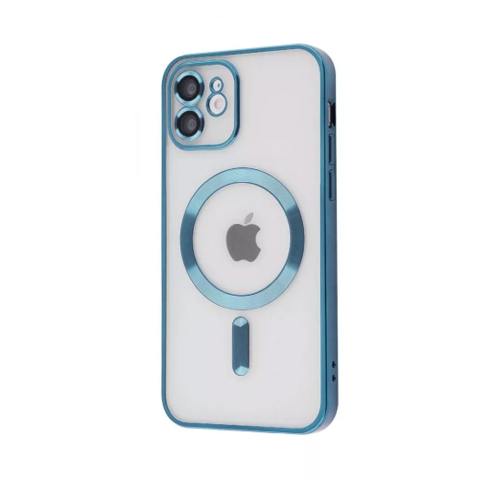 Чохол Metal Matte Case with Magnetic Ring for iPhone 13 Pro Max Sierra Blue - ціна, характеристики, відгуки, розстрочка, фото 1
