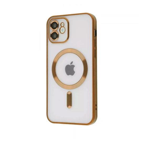Чохол Metal Matte Case with Magnetic Ring for iPhone 13 Pro Max Gold