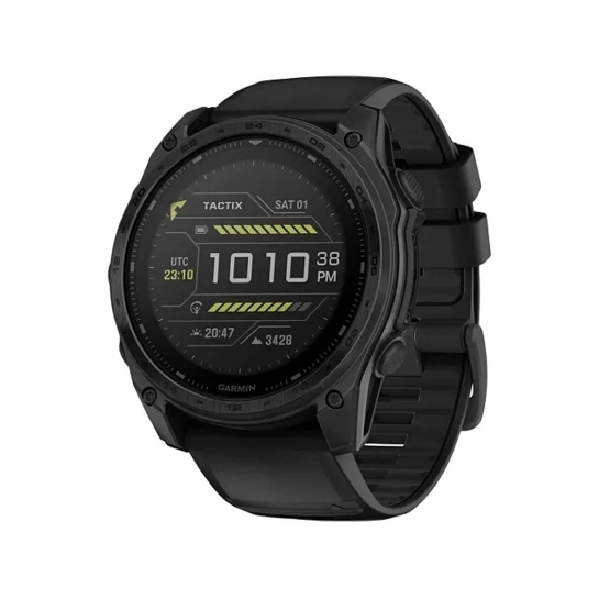 Смарт-годинник Garmin Tactix 8 - 51 mm Solar Elite Includes Applied Ballistics Elite Solver (010-03407-10/11) - ціна, характеристики, відгуки, розстрочка, фото 1
