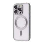 Чехол Metal Matte Case with Magnetic Ring for iPhone 15 Pro Natural Titanium