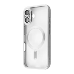 Чехол Metal Matte Case with Magnetic Ring for iPhone 16 White