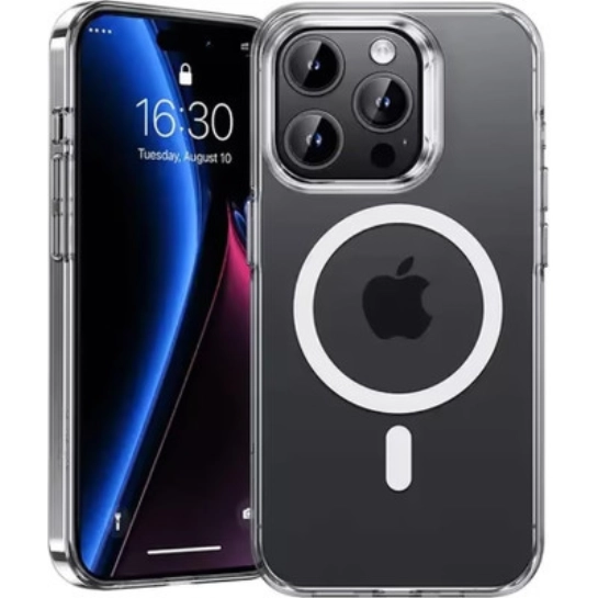 Чохол Benks MagClap Crystal для iPhone 15 Pro Max Transparent