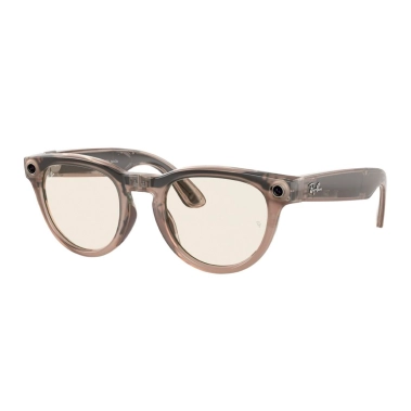 Смарт-очки Ray-Ban Meta Headliner - Warm Stone Frame with Clear/Dark Green Transition Lenses (RW4009F 6705M1 51) - цена, характеристики, отзывы, рассрочка, фото 1