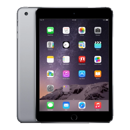 Б/У Планшет Apple iPad mini 3 Retina 16Gb Wi-Fi + 4G Space Gray (Идеальное)