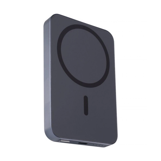 Зовнішній акумулятор Gelius Nexus Magnetic Wireless Charge 15W 5000mAh Black