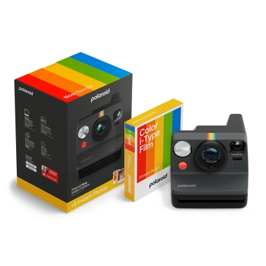 Фотоапарат Polaroid Now Gen 3 Black + Color Film Bundle (8 photos) - цена, характеристики, отзывы, рассрочка, фото 1