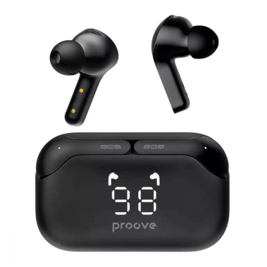 Бездротові навушники Proove 808 Power TWS Black - цена, характеристики, отзывы, рассрочка, фото 1