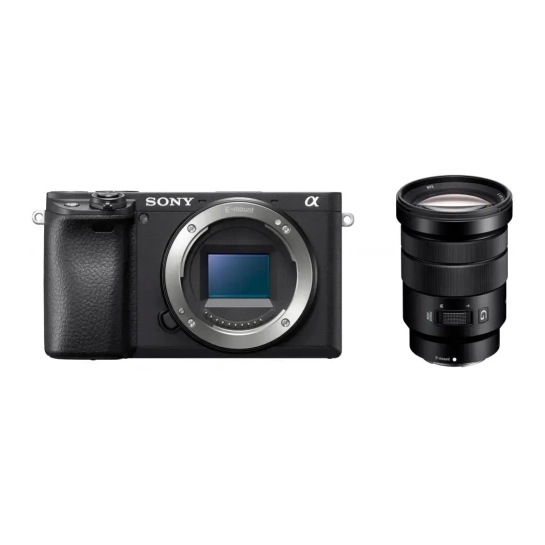 Фотоаппарат со сменным объективом Sony Alpha A6400 Kit +18-105mm Black (ILCE6400PZ.CEC)