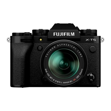 Фотоаппарат со сменным объективом Fujifilm X-T5 Kit 18-55mm Black (16783082) - цена, характеристики, отзывы, рассрочка, фото 1