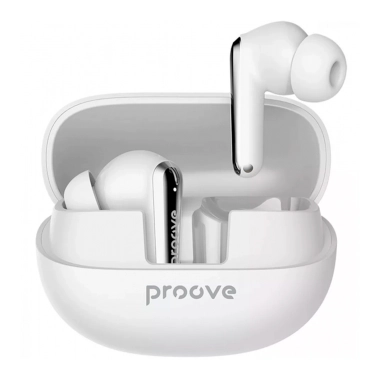 Бездротові навушники Proove Blitz TWS with ANC White - цена, характеристики, отзывы, рассрочка, фото 1