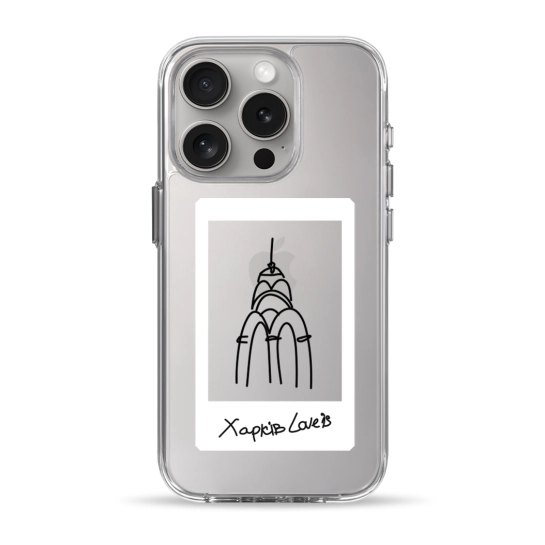 Чехол Pump Clear Case for iPhone 15 Pro Kharkiv