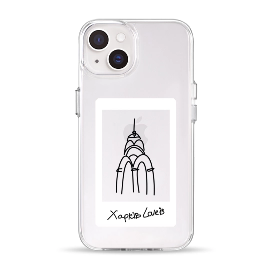 Чехол Pump Clear Case for iPhone 14 Kharkiv