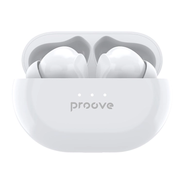 Бездротові навушники Proove Woop TWS with ANC White - цена, характеристики, отзывы, рассрочка, фото 1