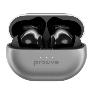 Бездротові навушники Proove Woop TWS with ANC Silver - цена, характеристики, отзывы, рассрочка, фото 1