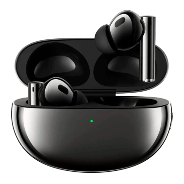 Бездротові навушники Realme Buds Air 5 Pro Astral Black - цена, характеристики, отзывы, рассрочка, фото 1