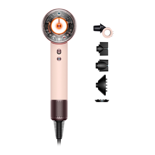 Фен Dyson Supersonic HD16 Nural Ceramic Pink/Rose Gold (598971-01) Global Version - ціна, характеристики, відгуки, розстрочка, фото 1