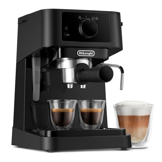 Кавоварка ріжкова DeLonghi EC 230 BK - ціна, характеристики, відгуки, розстрочка, фото 1