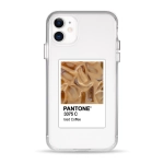 Чехол Pump Clear Case for iPhone 11 PANTONE Iced Coffee