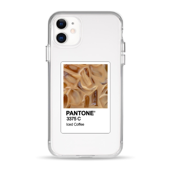 Чехол Pump Clear Case for iPhone 11 PANTONE Iced Coffee - цена, характеристики, отзывы, рассрочка, фото 1