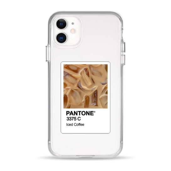 Чохол Pump Clear Case for iPhone 11 PANTONE Iced Coffee