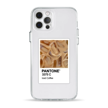 Чохол Pump Clear Case for iPhone 12/12 Pro PANTONE Iced Coffee - цена, характеристики, отзывы, рассрочка, фото 1