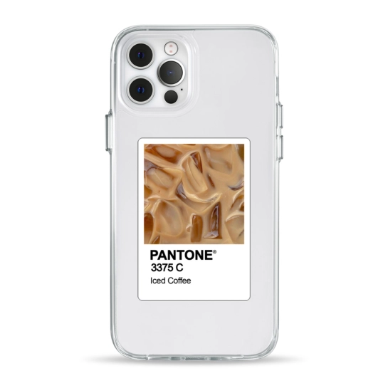 Чохол Pump Clear Case for iPhone 12/12 Pro PANTONE Iced Coffee