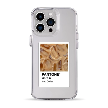 Чохол Pump Clear Case for iPhone 13 Pro PANTONE Iced Coffee - цена, характеристики, отзывы, рассрочка, фото 1