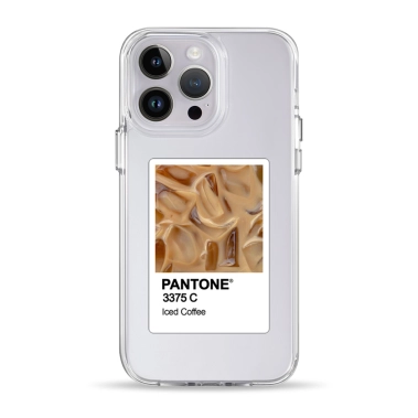 Чехол Pump Clear Case for iPhone 14 Pro PANTONE Iced Coffee - цена, характеристики, отзывы, рассрочка, фото 1