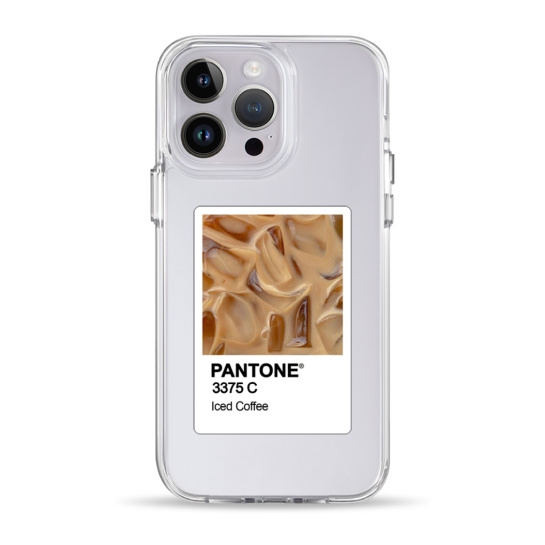 Чохол Pump Clear Case for iPhone 14 Pro PANTONE Iced Coffee - ціна, характеристики, відгуки, розстрочка, фото 1