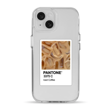 Чехол Pump Clear Case for iPhone 15 PANTONE Iced Coffee - цена, характеристики, отзывы, рассрочка, фото 1