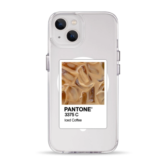 Чохол Pump Clear Case with MagSafe for iPhone 13 PANTONE Iced Coffee