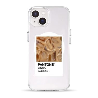 Чехол Pump Clear Case with MagSafe for iPhone 14 PANTONE Iced Coffee - цена, характеристики, отзывы, рассрочка, фото 1