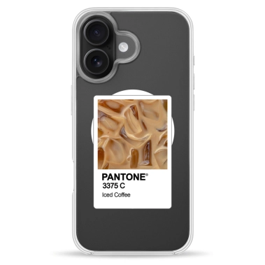 Чохол Pump Clear Case with MagSafe for iPhone 16 PANTONE Iced Coffee - цена, характеристики, отзывы, рассрочка, фото 1